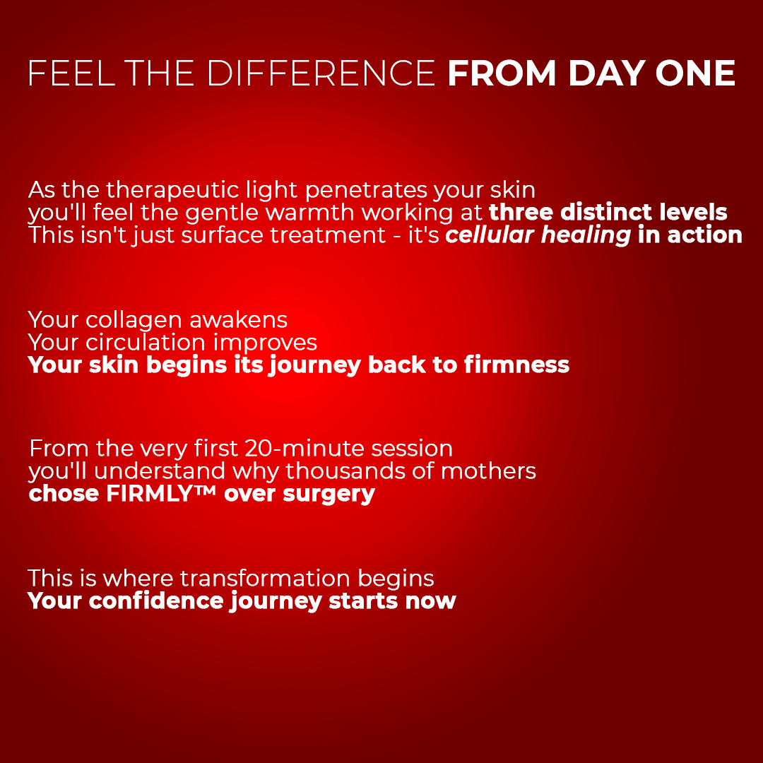 FIRMLY™ | Dual-Wavelength Red Light Belt with 3-Layer Lift Technology™