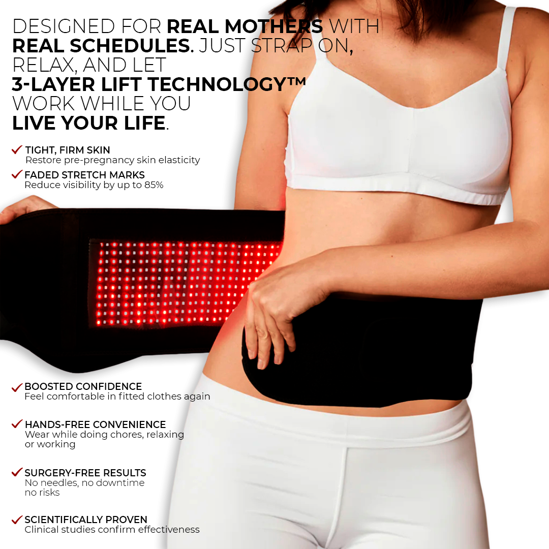 FIRMLY™ | Dual-Wavelength Red Light Belt with 3-Layer Lift Technology™
