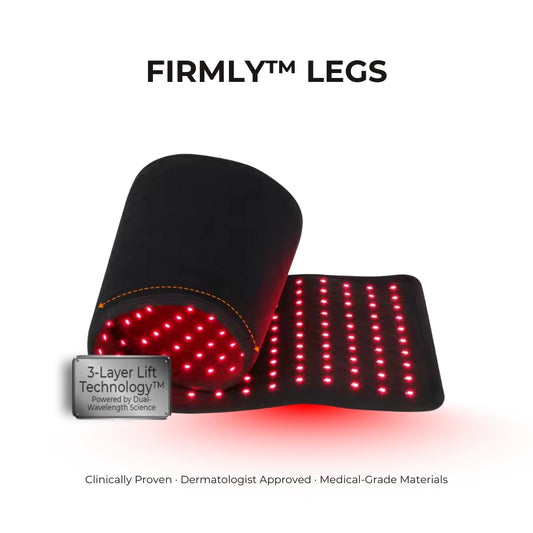 FIRMLY™ LEGS | Dual-Wavelength Red Light Panels with 3-Layer Lift Technology™