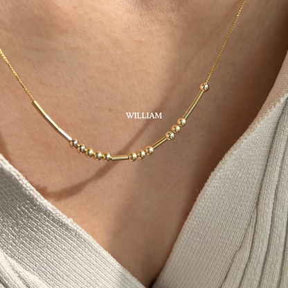 Morse Code Necklace