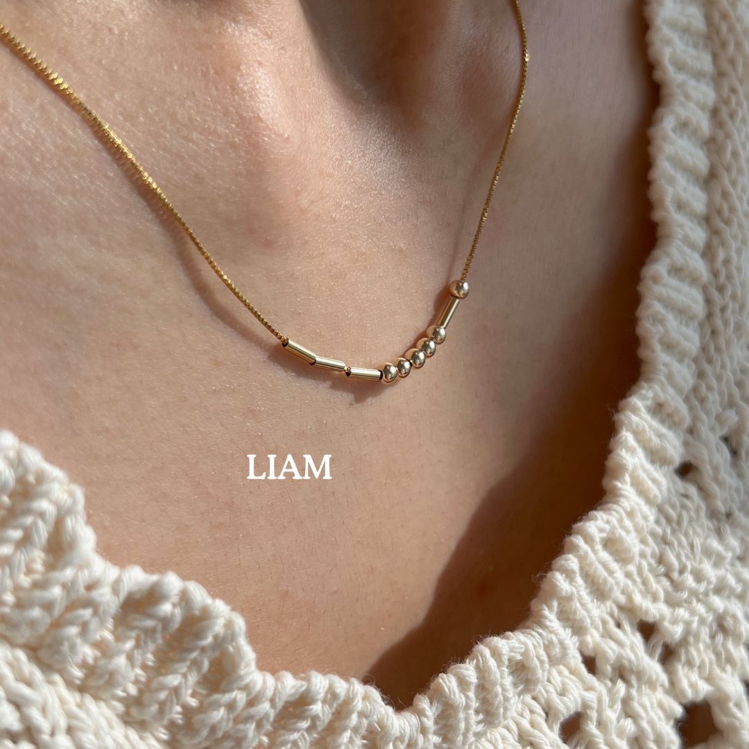 Morse Code Necklace