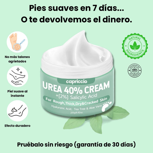 Capriccio™ Crema de Urea 40% más Ácido Salicílico 2%