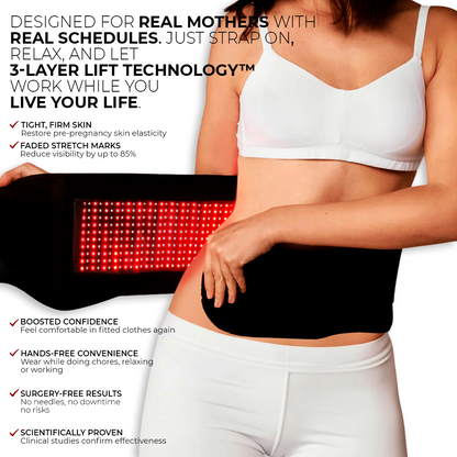 FIRMLY™ | Dual-Wavelength Red Light Belt with 3-Layer Lift Technology™