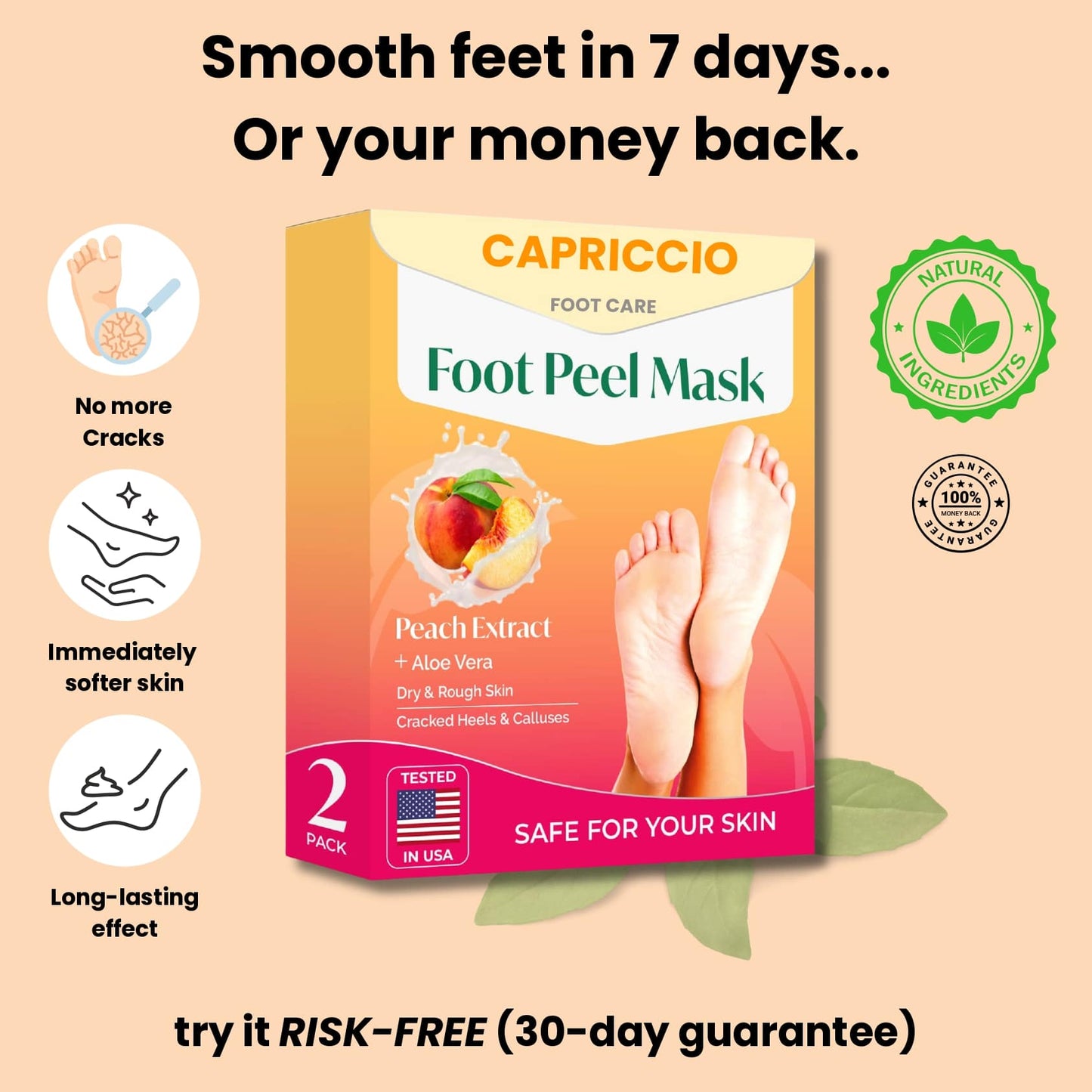 Capriccio™ Foot Peel Bio-Mask